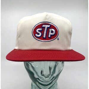 Vintage STP  UNISEX  Richard Petty Hat Cap Multicolor Logo 6 Panel One Size New